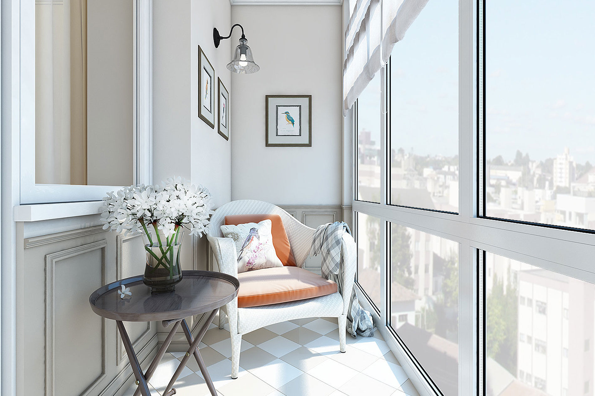 Алюминиевые окна в конструкции зимнего сада